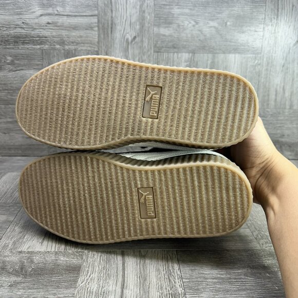 Puma Fenty Creeper Phatty Youth 6/Women's 7.5 Corduroy Black Casual Shoes - Picture 7 of 8